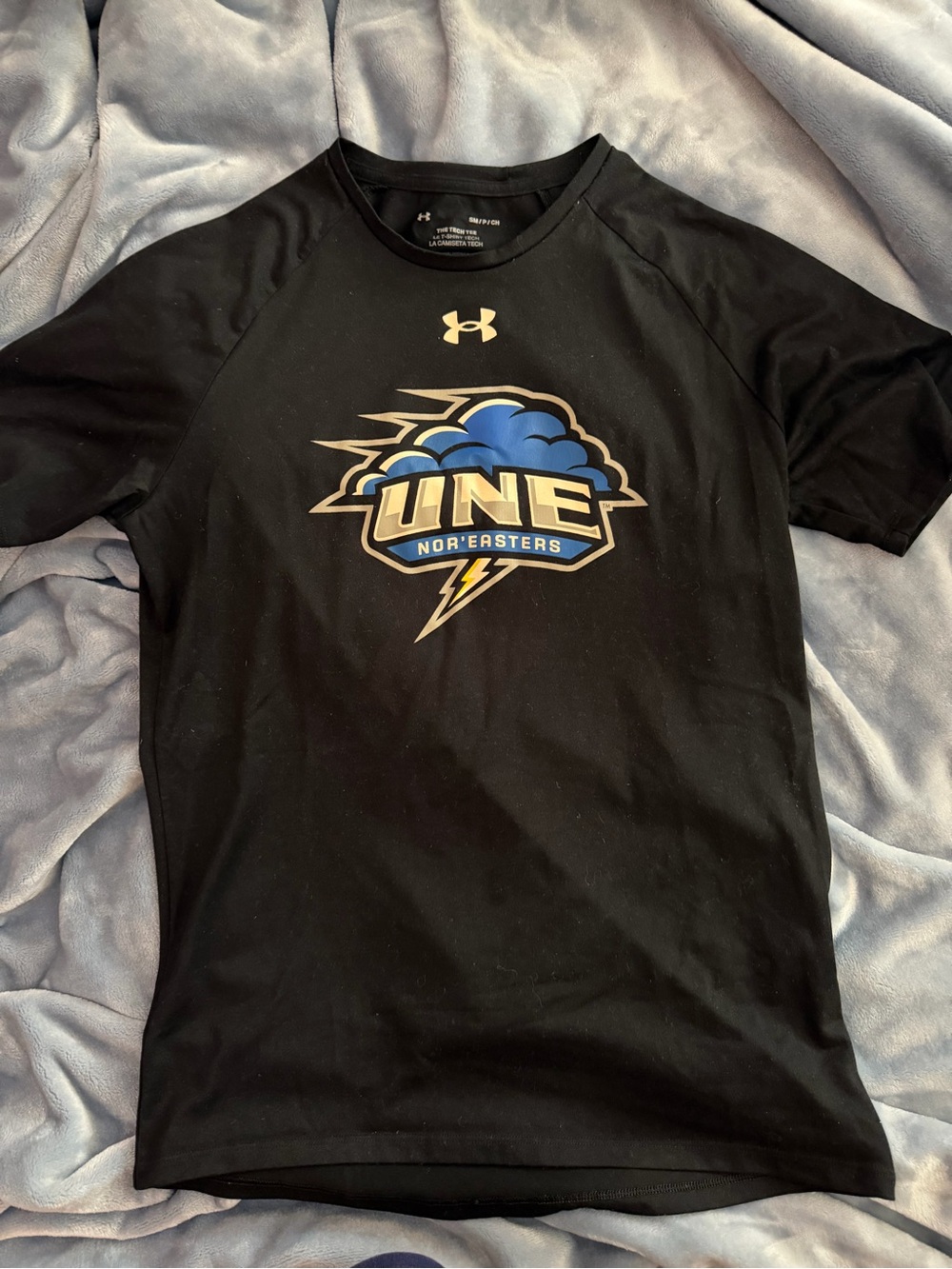 Under Armour Black UNE Nor'easters Graphic Short Sleeve Tee